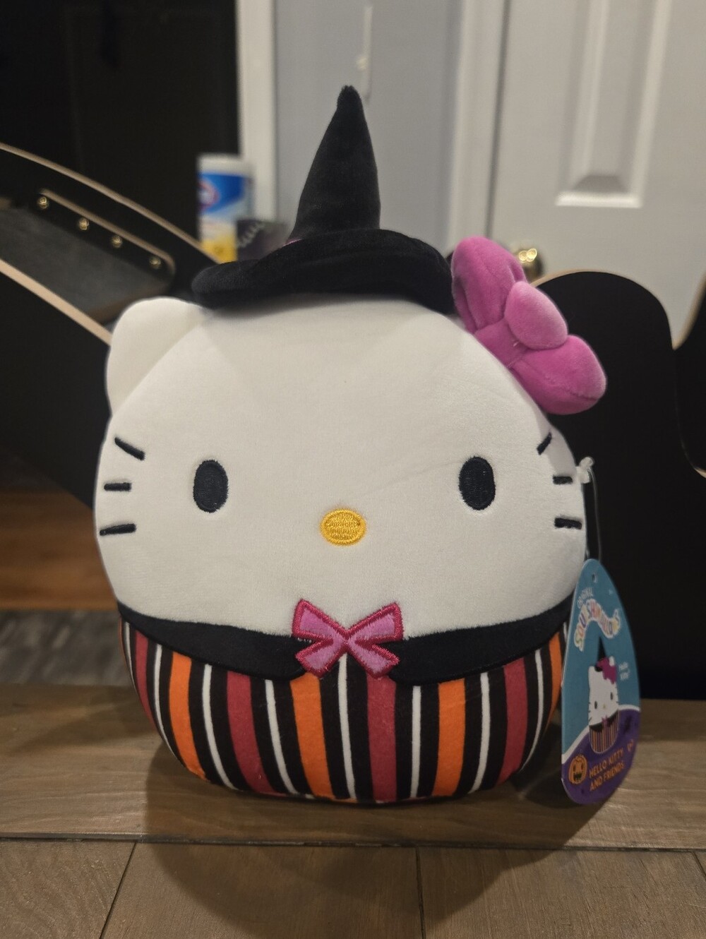 Squishmallows Hello Kitty Halloween Witch Plush New Sanrio Kawaii